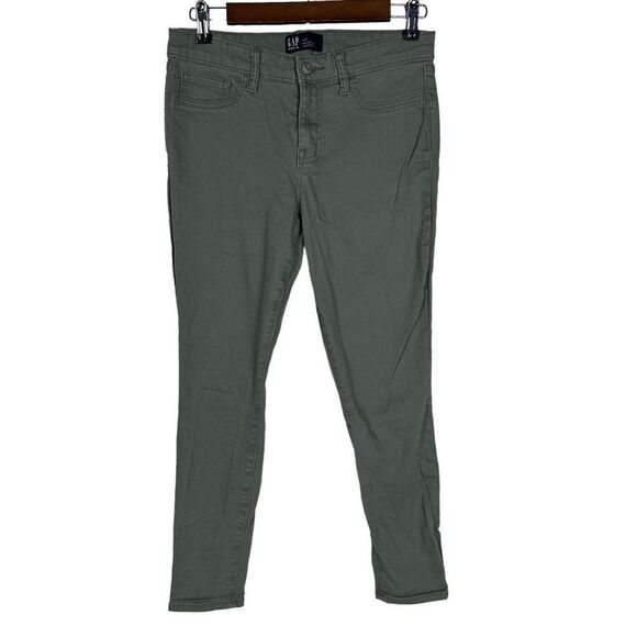 Gap Mid Rise Cropped Favorite Jegging with Washwell™ size 4/27 - Picture 2 of 9